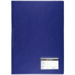 Folder, Archivador, Doble Tapa, Tamaño Oficio, con Fastener de Metal, TALBOT - Azul