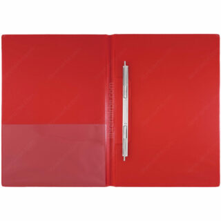 Folder Archivador Doble Tapa Tamano Oficio con Fastener de Metal TALBOT Rojo Vista Librería IRBE Cochabamba Bolivia