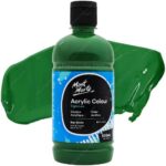 Pintura Acrílica Mont Marte Signature, Bote de 500 ml - Verde Savia