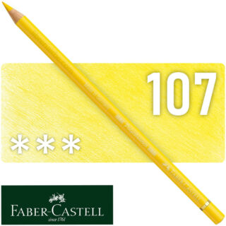Lápiz de Color para Artistas Faber-Castell Polychromos - 107 - Amarillo de Cadmio