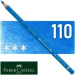 Lápiz de Color para Artistas Faber-Castell Polychromos - 110 - Azul de Ptalocianina