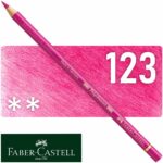 Lápiz de Color para Artistas Faber-Castell Polychromos - 123 - Fucsia