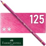 Lápiz de Color para Artistas Faber-Castell Polychromos - 125 - Rosa Púrpura Medio