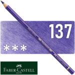 Lápiz de Color para Artistas Faber-Castell Polychromos - 137 - Violeta Azulado