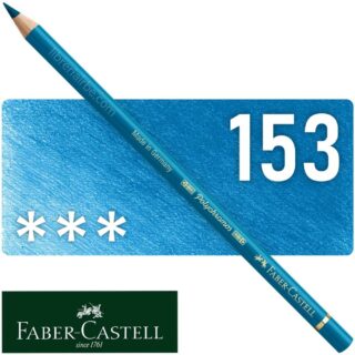 Lápiz de Color para Artistas Faber-Castell Polychromos - 153 - Turquesa de Cobalto