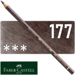 Lápiz de Color para Artistas Faber-Castell Polychromos - 177 - Pardo de Nueces