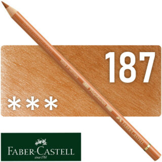 Lápiz de Color para Artistas Faber-Castell Polychromos - 187 - Ocre Tostado