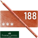 Lápiz de Color para Artistas Faber-Castell Polychromos - 188 - Sanguina