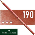 Lápiz de Color para Artistas Faber-Castell Polychromos - 190 - Rojo Venecia