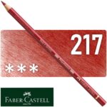 Lápiz de Color para Artistas Faber-Castell Polychromos - 217 - Rojo de Cadmio Medio