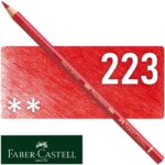 Lápiz de Color para Artistas Faber-Castell Polychromos - 223 - Rojo Oscuro