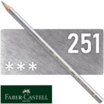 Lápiz de Color para Artistas Faber-Castell Polychromos - 251 - Plata