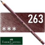 Lápiz de Color para Artistas Faber-Castell Polychromos - 263 - Violeta Caput Mortuum