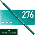 Lápiz de Color para Artistas Faber-Castell Polychromos - 276 - Verde Oxido de Cromo Ardiente