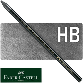 Lápiz de Grafito Puro para Dibujo, Faber-Castell Pitt Graphite Pure - HB