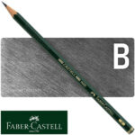 Lápiz de Grafito para Dibujo, Castell 9000, Faber-Castell - B