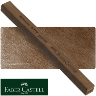 Tiza Pastel en Barra, para Artistas, Faber-Castell Pitt Crayon - Bistre, Medio