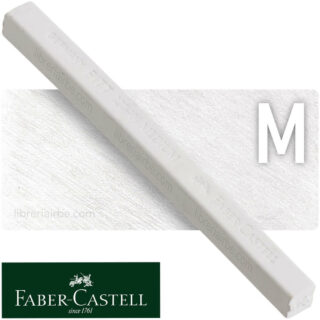 Tiza Pastel en Barra, para Artistas, Faber-Castell Pitt Crayon - Blanco, Medio