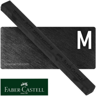 Tiza Pastel en Barra, para Artistas, Faber-Castell Pitt Crayon - Negro Tostado, Medio