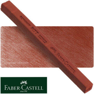 Tiza Pastel en Barra, para Artistas, Faber-Castell Pitt Crayon - Sanguina Tostada, Medio