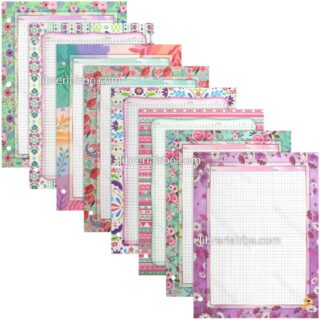 Hojas Trapper, Perfumadas, Genesis, Tamaño Carta, Paquete de 200, con 3 Perforaciones, 75 g-m²