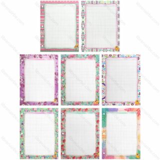 Hojas Trapper, Perfumadas, Genesis, Tamaño Carta, Paquete de 200, con 3 Perforaciones, 75 g-m² Vista