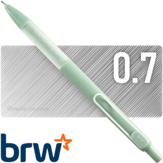 Portaminas de 0.7 mm, de Plástico Soft, BRW Soul - Verde Menta