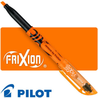 Resaltador Borrable PILOT FriXion Light, Punta Biselada - Naranja Neón