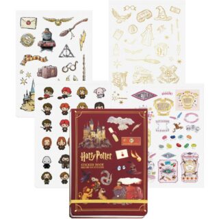 Sticker Book con más de 450 Stickers, Libreta, Cuaderno Tamaño A5, Harry Potter, Mooving at Work Alt