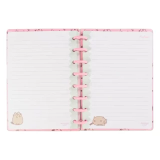 Cuaderno Inteligente Tamano A5 Sistema de Discos Mooving Loop Pusheen 2025 Hojas Librería IRBE Cochabamba Bolivia
