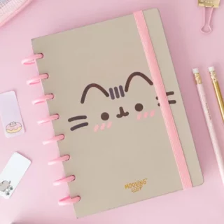 Cuaderno Inteligente Tamano A5 Sistema de Discos Mooving Loop Pusheen 2025 Vista Librería IRBE Cochabamba Bolivia