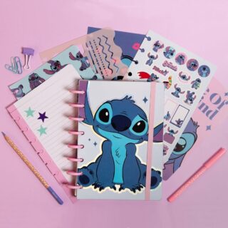 Cuaderno Inteligente Tamano A5 Sistema de Discos Mooving Loop Stitch Portada Librería IRBE Cochabamba Bolivia