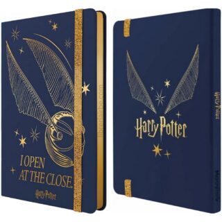 Cuaderno Tamano A5 Empastado Tapa Dura Mooving Notes Harry Potter Snitch Reverso Librería IRBE Cochabamba Bolivia