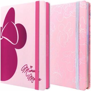Cuaderno Tamaño A5, Empastado, Tapa Dura, Mooving Notes, Minnie Mouse 2024