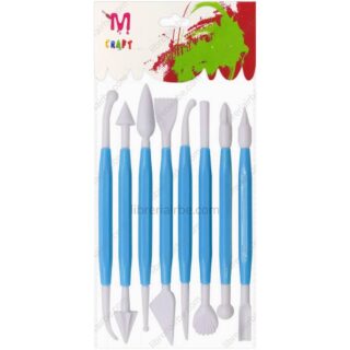 Herramientas Estecas de Plastico para Modelado de Arcilla Polimerica y Ceramica Set de 8 Piezas E Librería IRBE Cochabamba Bolivia
