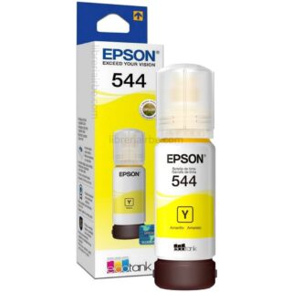 Tinta Original para Impresora EPSON 544 ecotank, Botella de 65 ml - Amarillo