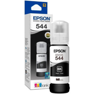 Tinta Original para Impresora EPSON 544 ecotank, Botella de 65 ml - Negro