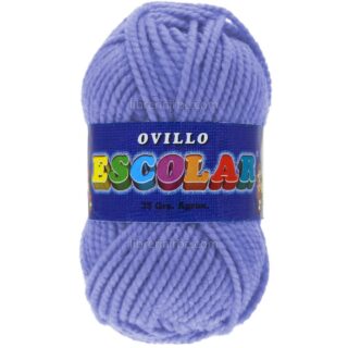Lana Escolar, Gruesa, Ovillo de 35 gramos - Lavanda