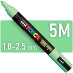Marcador uni-POSCA PC-5M, Punta Media (1.8-2.5 mm) - Verde Claro