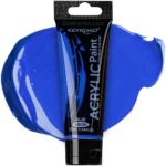 Pintura Acrílica KEYROAD Acrylic Paint, Premium Colour, Tubo de 75 ml - Azul Neón