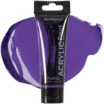 Pintura Acrílica KEYROAD Acrylic Paint, Premium Colour, Tubo de 75 ml, Púrpura