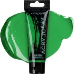 Pintura Acrílica KEYROAD Acrylic Paint, Premium Colour, Tubo de 75 ml - Verde