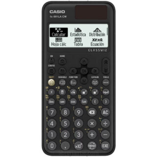 Calculadora Científica CASIO ClassWiz fx-991LA CW, en Español, Solar y Batería, con 550 Funciones