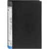 Folder de Plástico, Carpeta, Archivador, con Fastener Tipo Gusanillo, MaxOffice, Tamaño Oficio, Negr