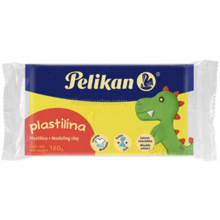 Plastilina Pelikan, en Barra, Bloque, Marqueta de 180 gramos, Amarillo
