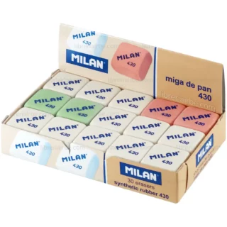 Borrador Miga de Pan MILAN 430, Caja de 30 Piezas