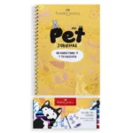 Set My Pet Journal, Perros, Faber-Castell, con Diario, Stickers, 2 Bolígrafos Trilux y 4 Marcadores SuperSoft Brush