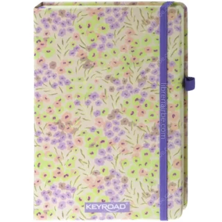 Cuaderno, Libreta, Tamaño A5, Empastado, Tapa Dura, KEYROAD, con 96 Hojas Rayadas de 90 g/m² - Tumbo