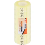 Cinta Adhesiva, Transparente, Pequeña, de Escritorio, Five Stick, Rollo de 44 Yardas x 19 mm, Pack