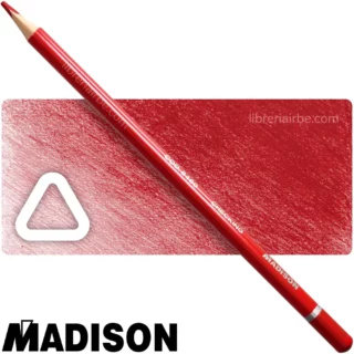 Lápiz Rojo, MADISON Checking 8460, Triangular